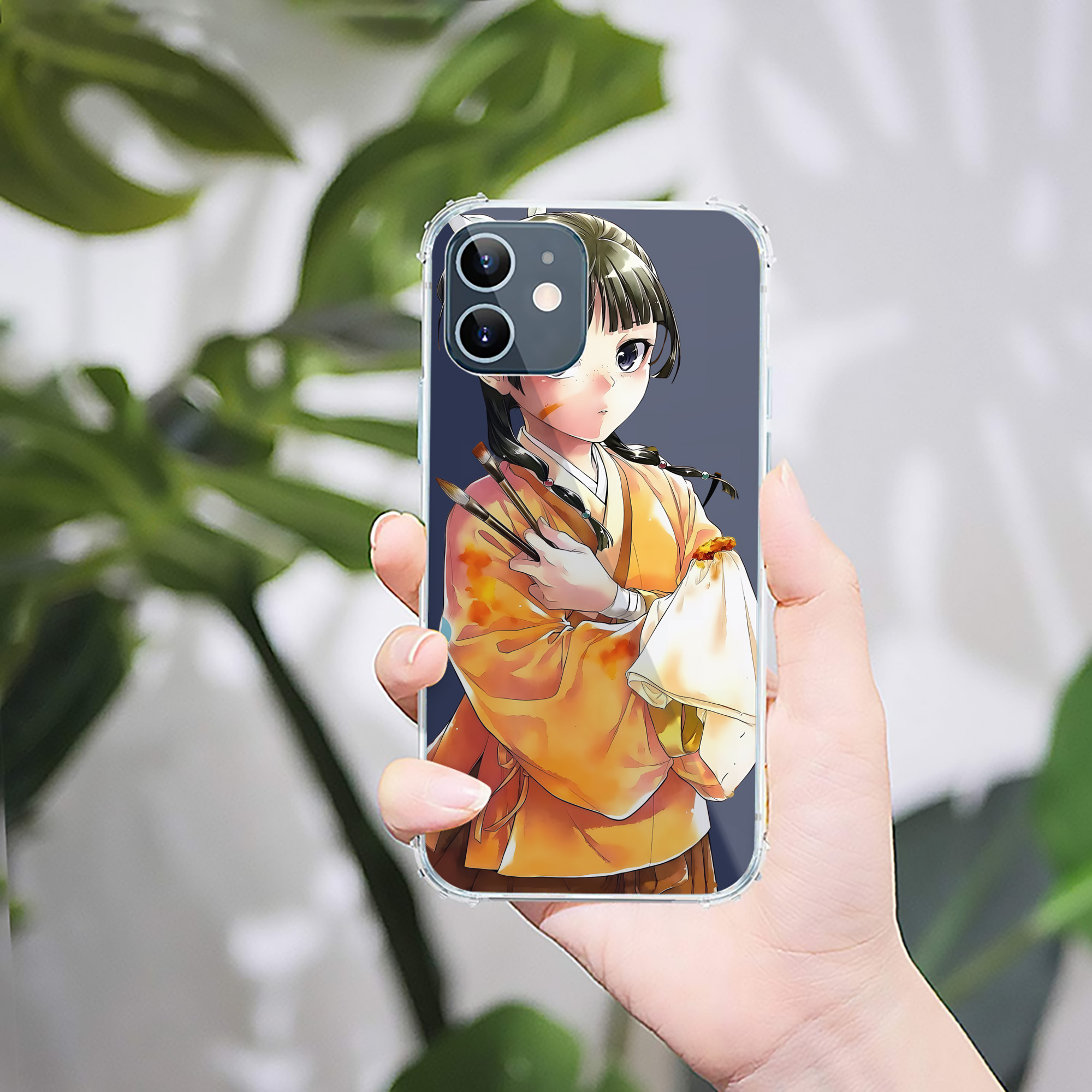 （画像用） 薬屋のひとりごと The Apothecary Diaries 【iPhone 12シリーズ対応】透明スマホケース（クリアソフトケース）